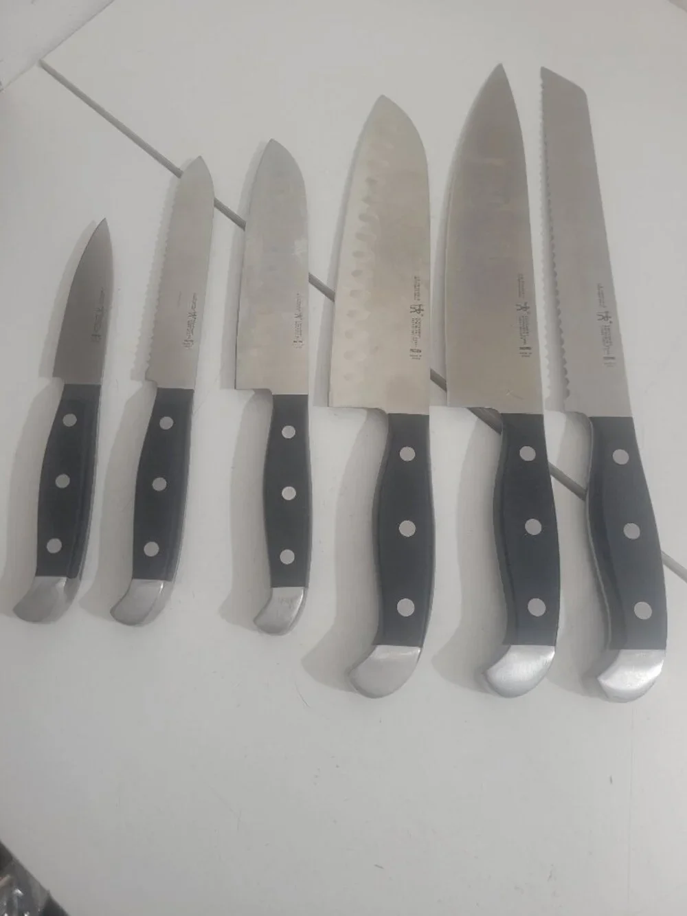Henckels International Stainless Steel Set of Five Kitchen Knives
